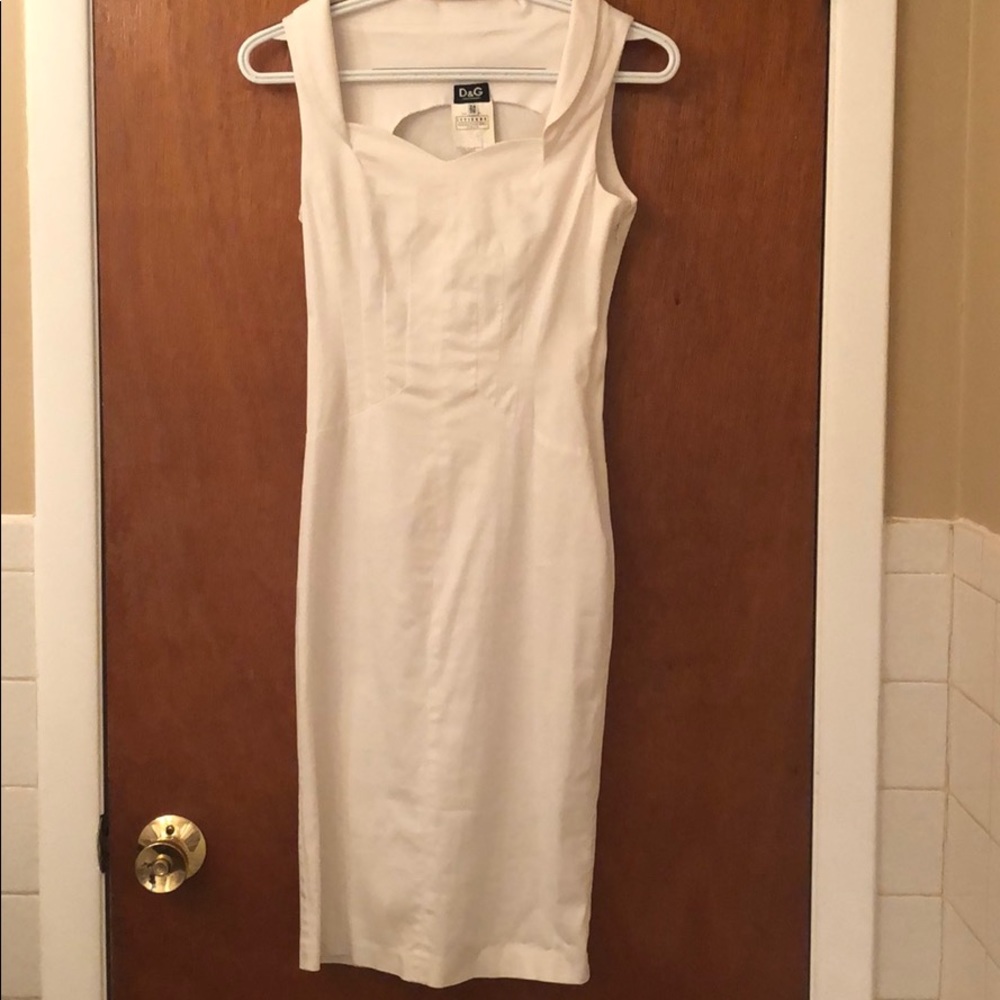 ⚡️PRICE DROP⚡️ Dolce & Gabbana White Dress